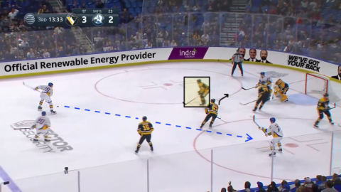 Owen Power Shows Deceptive Shooting at Blue Line